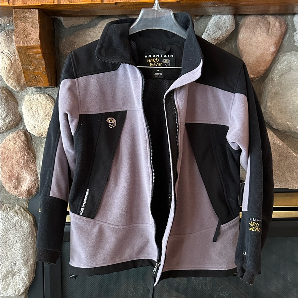 Mountain Hardwear Gore Windstopper Full Zip Jacket, Size 8